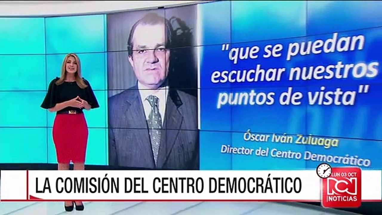 Óscar Iván Zuluaga: "Para nosotros es fundamental que se escuchen nuestros argumentos"