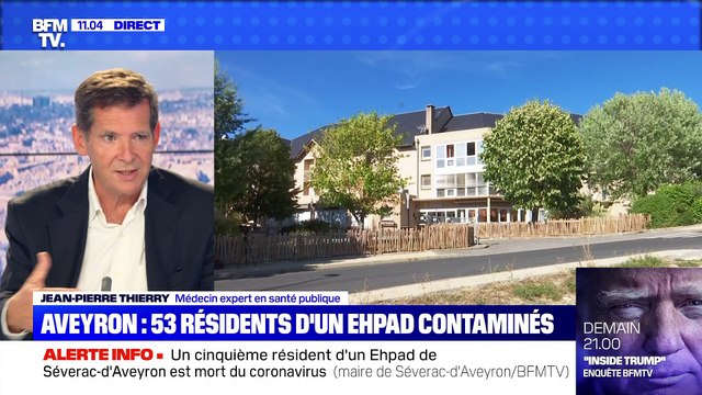 Aveyron : 53 résidents d'un Ehpad contaminés (2) - 13/09