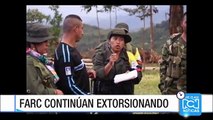Campesinos denunciaron extorsiones de las Farc en Antioquia
