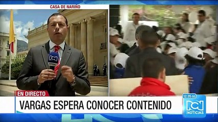 Vargas Lleras: "todos los colombianos estamos muy expectantes"