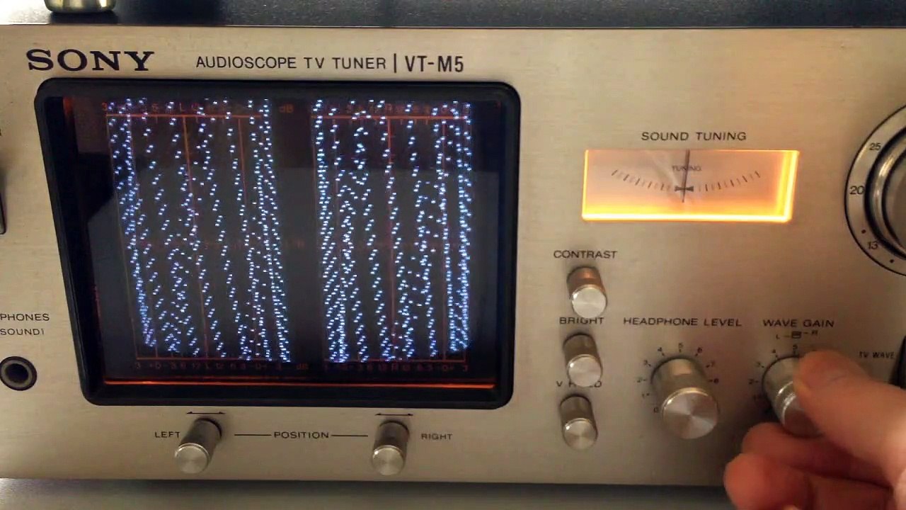 SONY VT-M5 - Audioscope