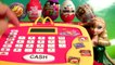 McDonalds Cash Register Toy Happy Meal Toys & Play Doh Surprise Eggs for Queen Elsa Disney Frozen