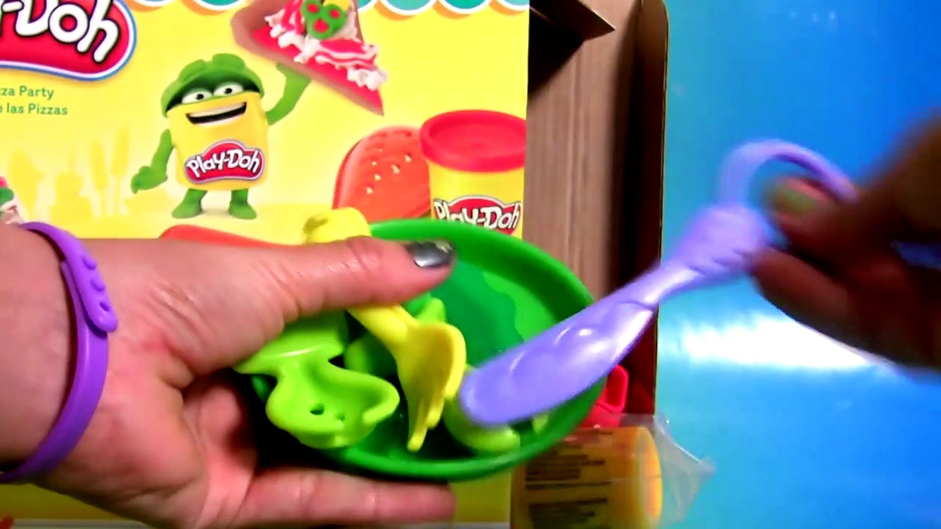 Play Doh Pizza Party - Play Dough Fiesta de Las Pizzas NEW 2015 Pizzeria  Playset пицца πίτσα - video Dailymotion