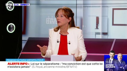 Ségolène Royal: 'Les experts qui font des tribunes pour donner des leçons (...) c'est extravagant'