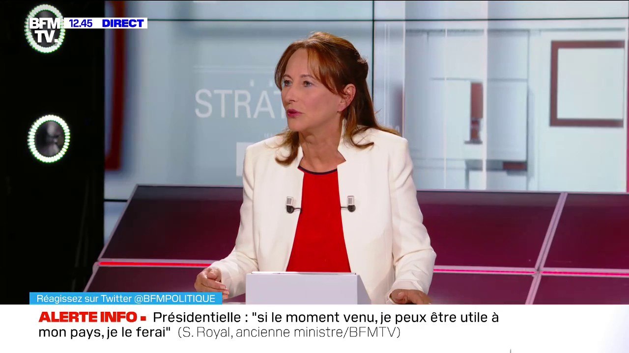 Ségolène Royal: "Je ne me suis pas retirée du Parti socialiste mais je n'ai pas réadhéré"