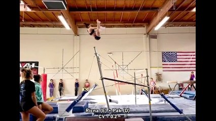Laurie Hernandez: Possible Uneven Bars Routine for 2020