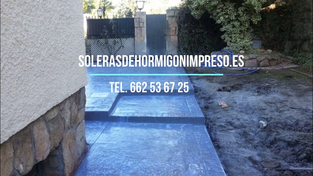 Hormigón Impreso Azuqueca de Henares