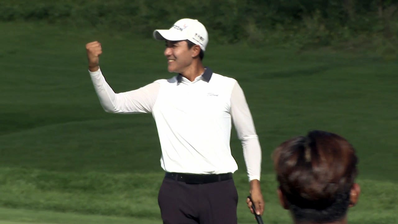 김한별, KPGA 신한 동해오픈 우승...2개 대회 연속 정상 / YTN