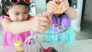 DIY Homemade Fruit Roll Ups for kids with Emma and Kate!!!