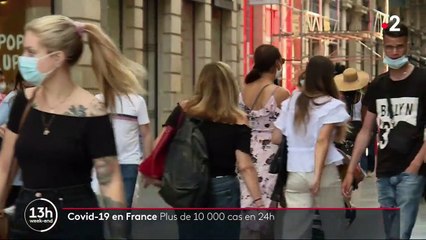 Covid-19 en France : plus de 10 000 cas recensés en 24 heures