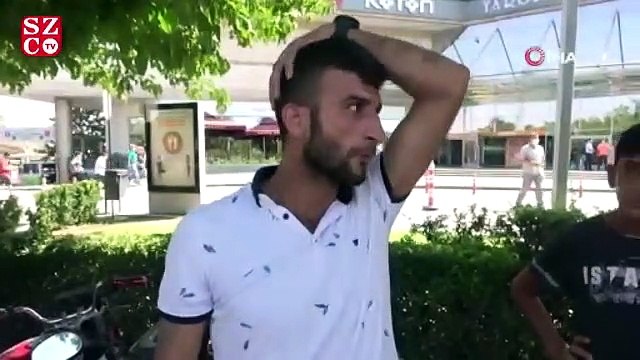 Köpeği trafik kazasında öldü başından ayrılmadı