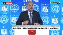 Turquie : Erdogan met en garde Emmanuel Macron