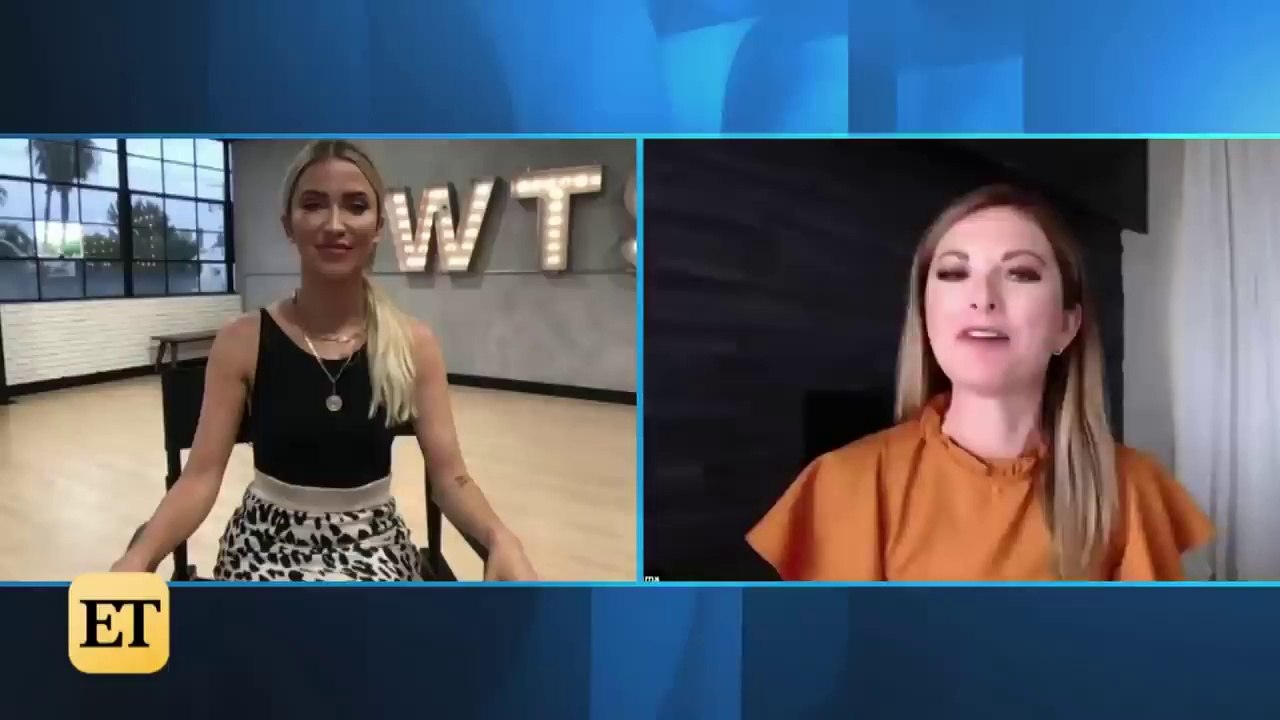 Kaitlyn Bristowe DWTS Interview on ET
