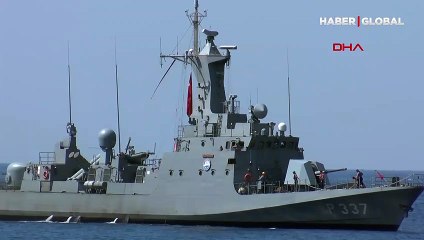 Meis açıklarında askeri hareketlilik