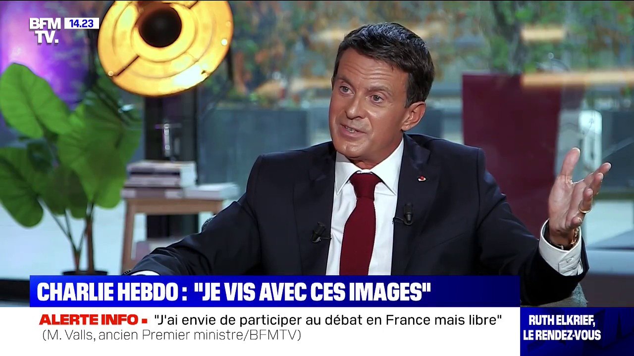 Manuel Valls sur Charlie Hebdo: "Je vis avec ce...