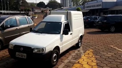 Guarda Municipal recupera Fiat Fiorino que foi furtada ontem