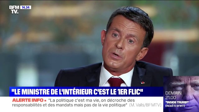 Manuel Valls: J'espère que Gérald Darmanin aura le soutien et les moyens pour réussir