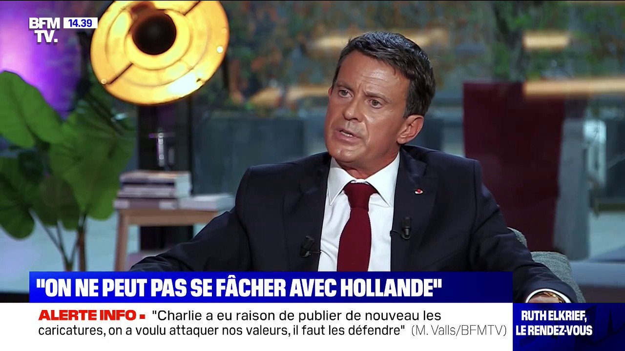 Manuel Valls: "Mélenchon, pour moi, ne se situe pas dans le camp des républicains"
