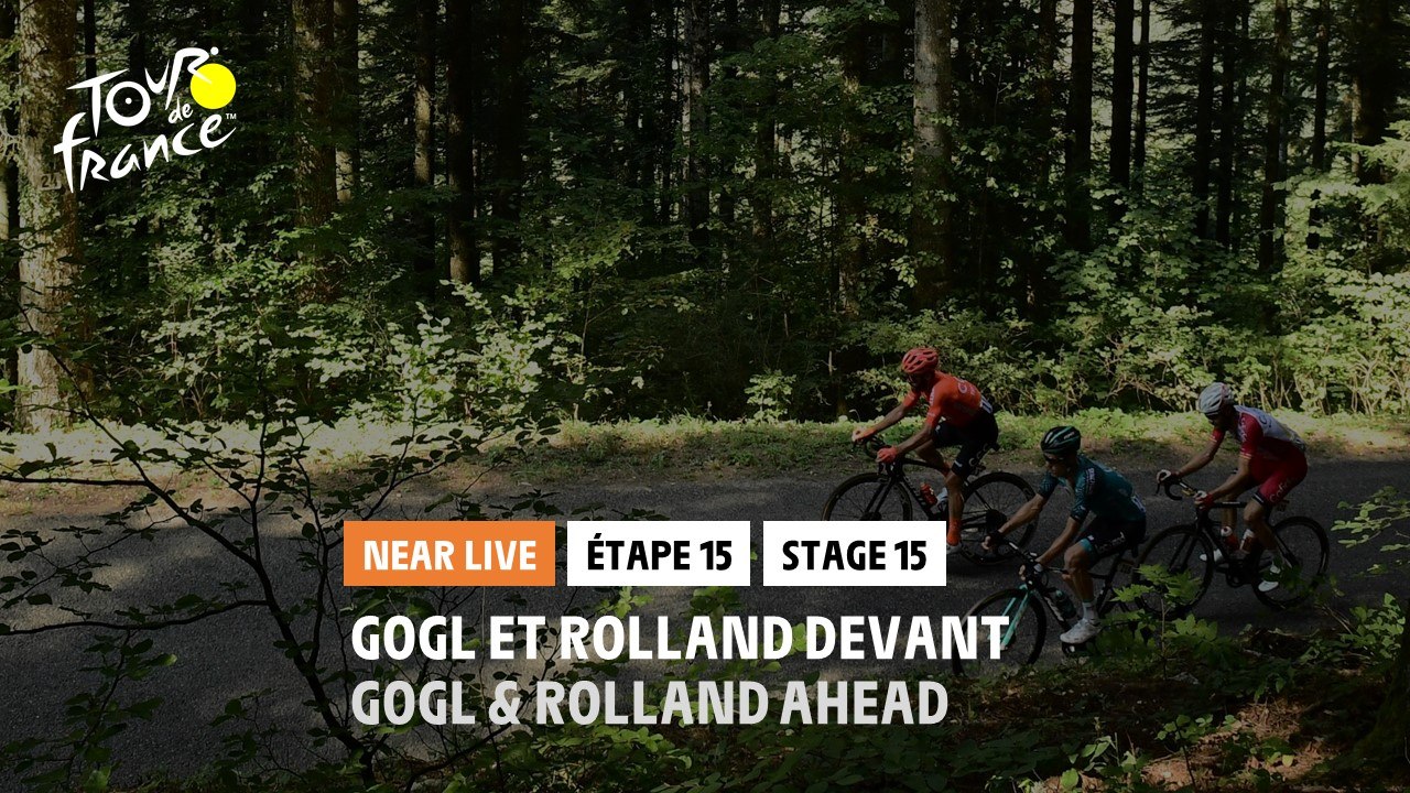 #TDF2020 - Étape 15 / Stage 15 - Gogl et Rolland devant / Gogl and Rolland ahead