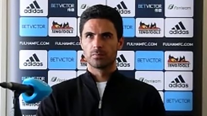 Football - Premier League - Mikel Arteta press conference after Fulham 0-3 Arsenal