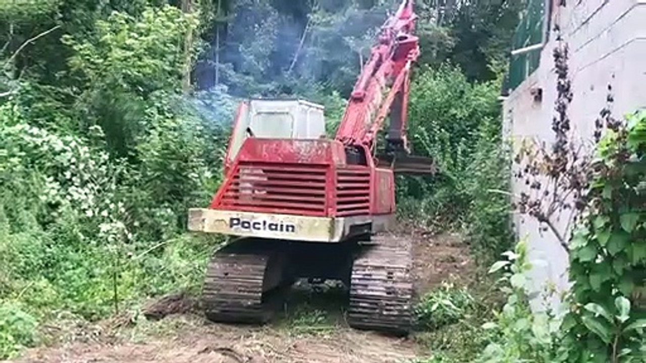 Débardage bois Poclain TC 45