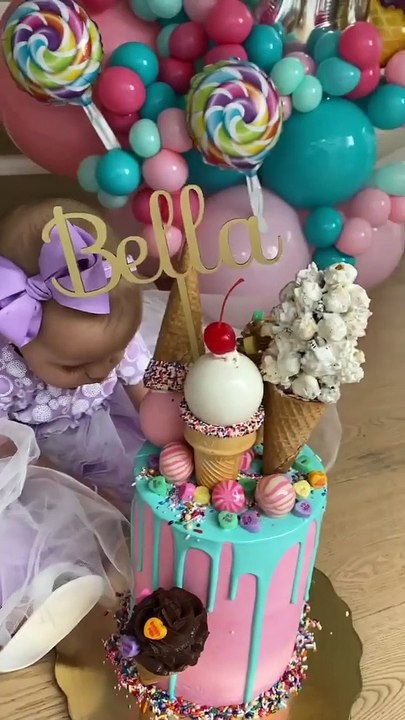 Marlene Favela celebró por todo lo alto los primeros 11 meses de su hija Bella