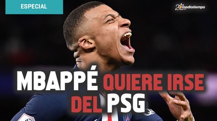 ¡BOMBAZO! Mbappé comunica al PSG que quiere irse en 2021