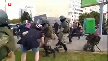 Des dizaines de milliers de manifestants à Minsk, près de 400 arrestations