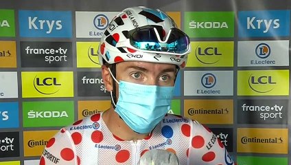 Tour de France 2020 - Benoît Cosnefroy : "Content de garder le maillot, même si c'est in extremis"