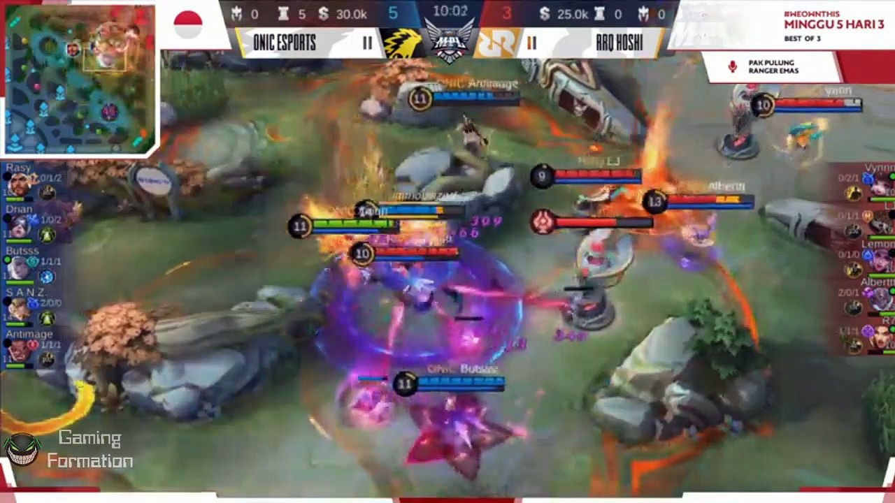 MPL-ID S6 Week 5  RRQ Hoshi vs ONIC  Match 2