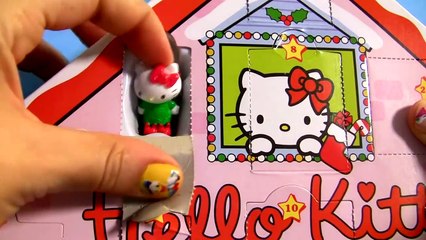 Hello Kitty Christmas Advent Calendar Surprise 2014 Calendario de Navidad ハローキティ プレイ  Toys