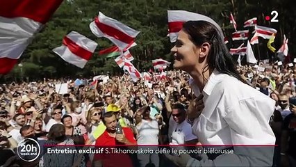 Entretien avec l’opposante Svetlana Tikhanovskaïa : "ma mission est de mener la Biélorussie vers de nouvelles élections"