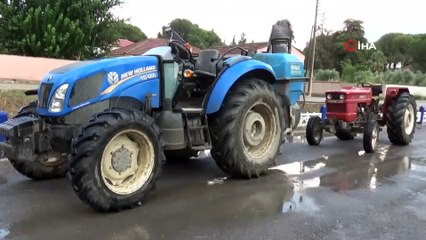 Manisa'da çalınan 2 traktörü jandarma 1 haftada buldu