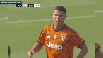 Le premier but de Cristiano Ronaldo cette saison avec la Juve