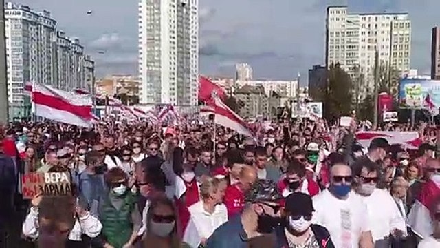 Centenas de detenções em protestos em Belarus