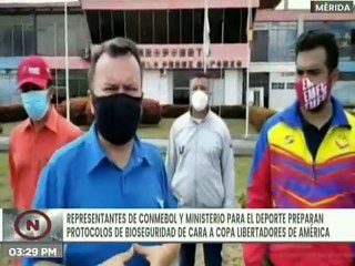 Alistan protocolos de bioseguridad de cara a Copa Libertadores de América