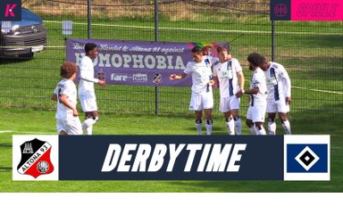 Download Video: Derbytime in Altona | Altona 93 – Hamburger SV II (U23) (Regionalliga Nord, Gruppe Nord)