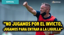 No jugamos por el invicto, jugamos por entrar a Liguilla: Lillini