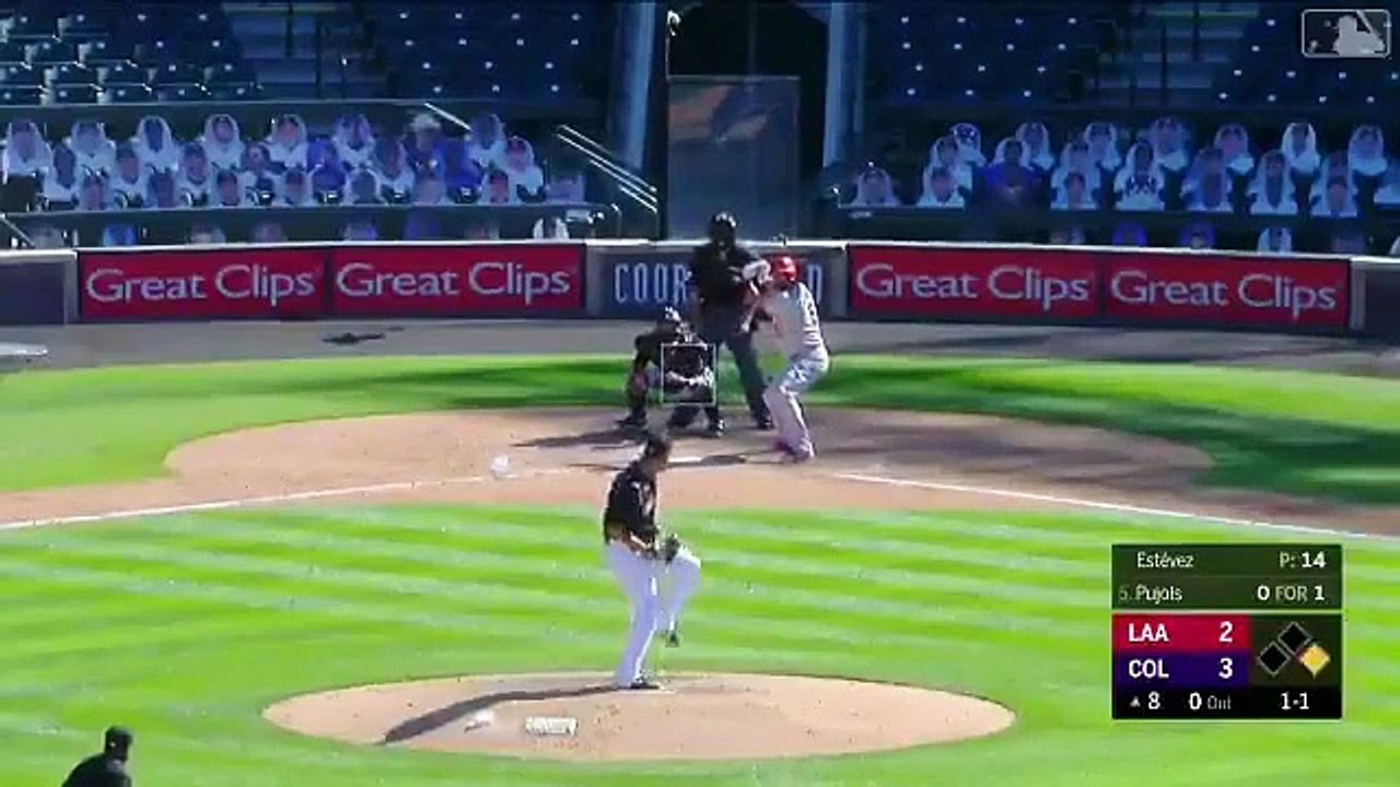 Alberto Pujols, bateador dominicano designado  @angels empata en 5ta posición