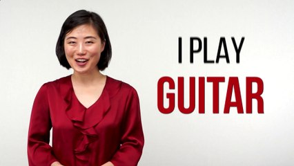 How to Say "I Play Guitar" | How To Say Series | ChinesePod