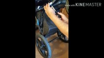 How to fix a wobbly wheel of a jogging stroller