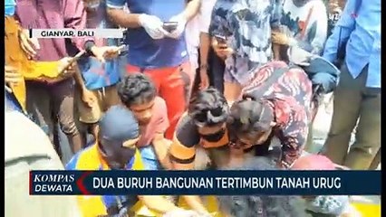 2 Buruh Bangunan Tertimbun Tanah Proyek Hotel