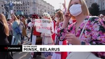 Trotz Gewalt und vor Besuch bei Putin: Frauen gegen Lukaschenko