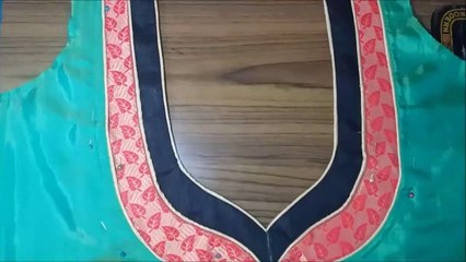 Latest Back neck design for blouse