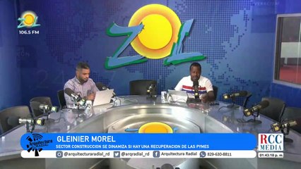 Gleinier Morel – Sector Construcción se dinamiza si hay una recuperación de las PYMES