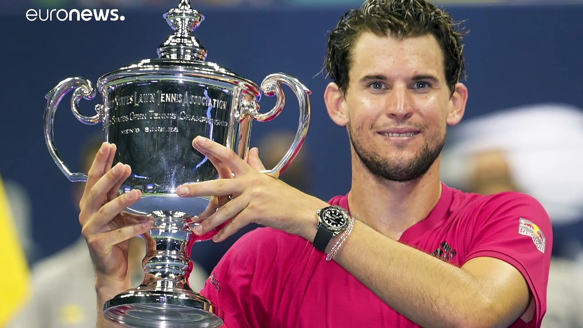 ⁣Лихие 90-е: 27-летний Доминик Тим выигрывает US Open