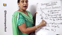 The Triangle & Properties | Finding Unknown Angles | Types of Triangles (Hindi)-त्रिभुजों के प्रकार