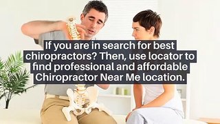 How to Find Best And Affordable Chiropractor Near Me?