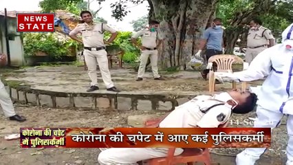 Madhya Pradesh:बिलासपुर में पुलिस विभाग पर कोरोना का अटैक, देखें रिपोर्ट