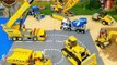Lego Bulldozer, Concrete Mixer, Dump Truck, Mobile Crane , Tractor, Excavator Toy Vehicles for Kids